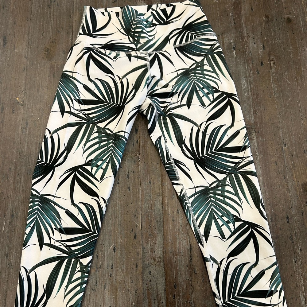 DYI Palm Print Leggings